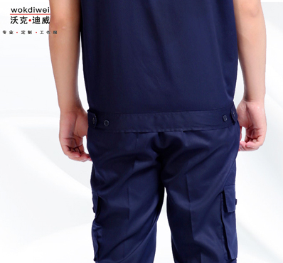 廠家直銷(xiāo)夏季短袖工作服816-31