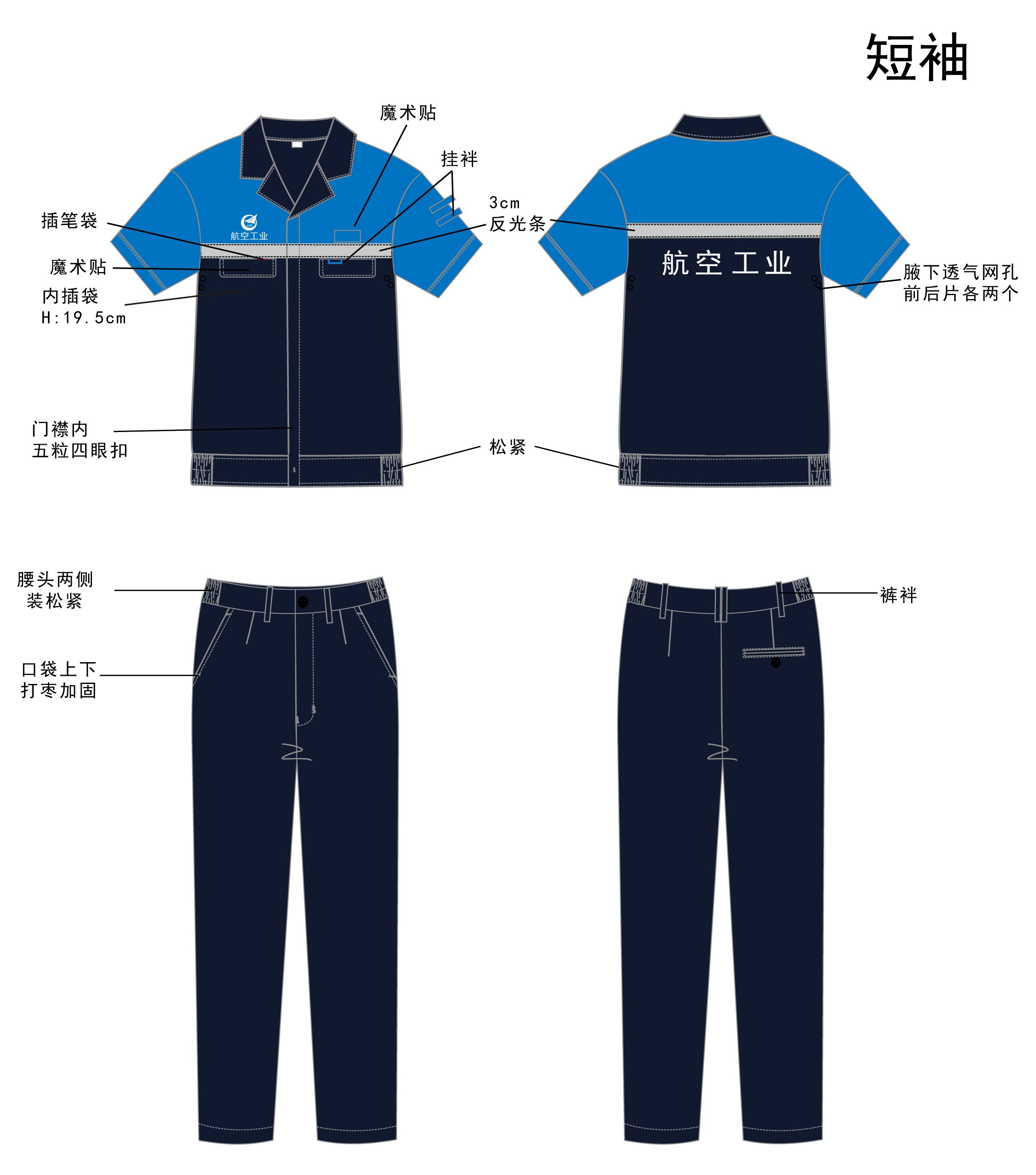 國(guó)標(biāo)中防靜電工作服款式要求有哪些？